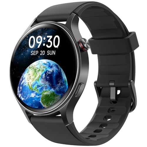 Fitpolo 1.3” AMOLED Smartwatch – Bluetooth Call & Fitness Tracker