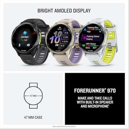 Garmin Forerunner 970 – Premium GPS Running Smartwatch