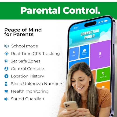 Emojikidz Kids Smartwatch – GPS, Calls & Safety Tracking