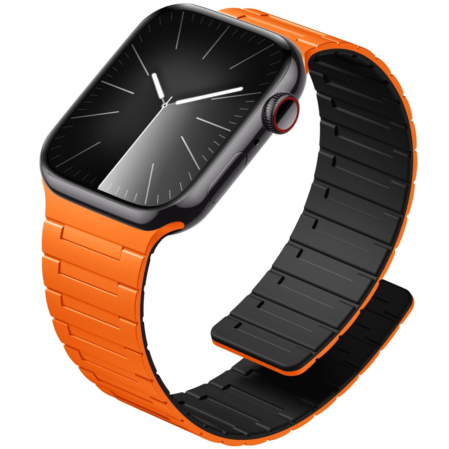 SNBLK Magnetic Silicone Band – Apple Watch Compatible Strap