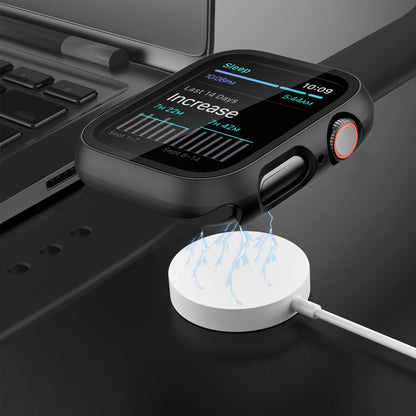 2-Pack Apple Watch Case with Tempered Glass – Full Coverage Protection