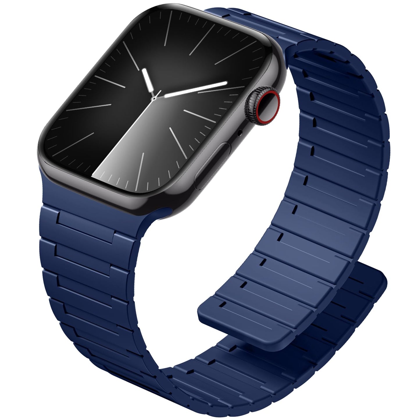 SNBLK Magnetic Silicone Band – Apple Watch Compatible Strap