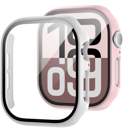 2-Pack Apple Watch Case with Tempered Glass – Full Coverage Protection
