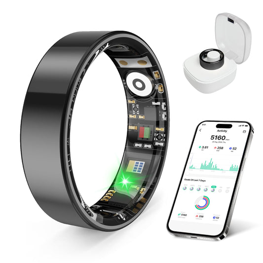 PRXXHRI Smart Ring – Health & Sleep Tracking Fitness Ring