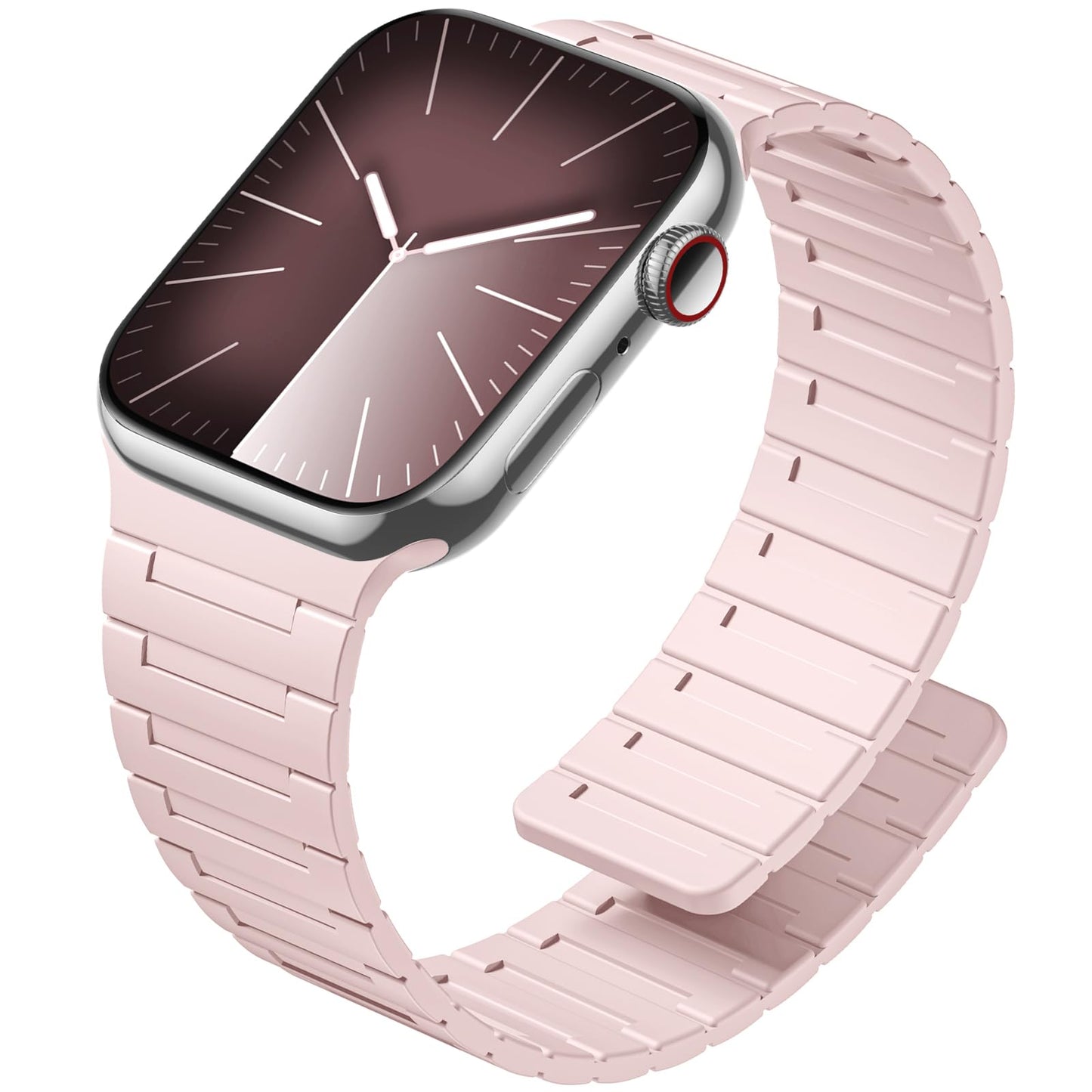 SNBLK Magnetic Silicone Band – Apple Watch Compatible Strap