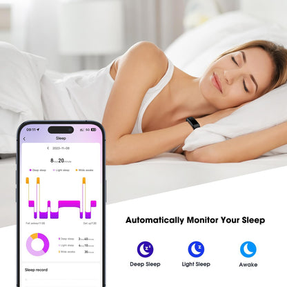 EURANS Fitness Tracker – Heart Rate & Activity Monitor