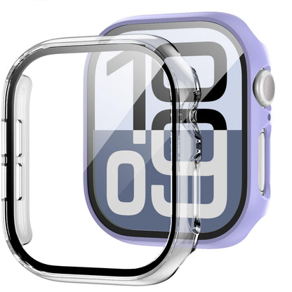 2-Pack Apple Watch Case with Tempered Glass – Full Coverage Protection