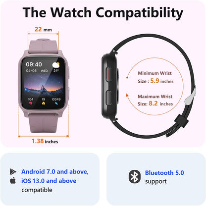 MorePro Fitness Tracker – Heart Rate, BP & Sleep Monitor