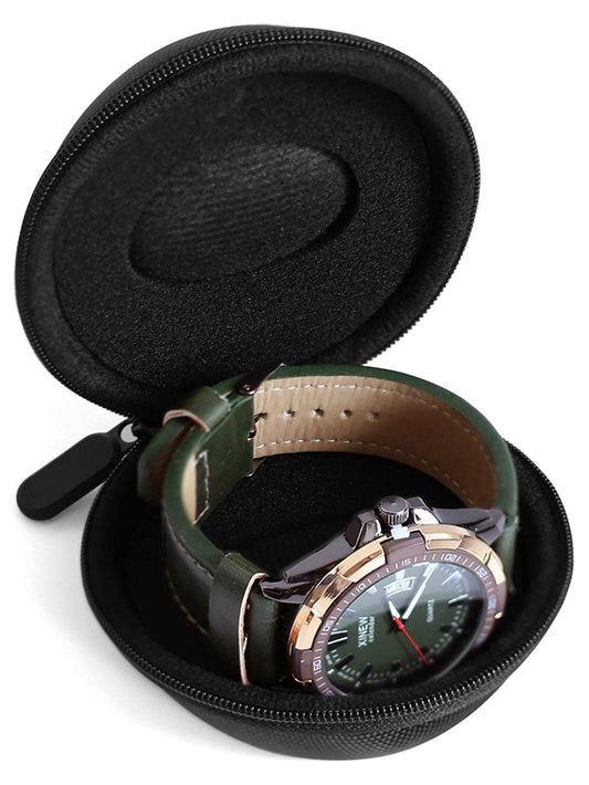 Besforu Travel Watch Case – Single Watch Storage Organizer