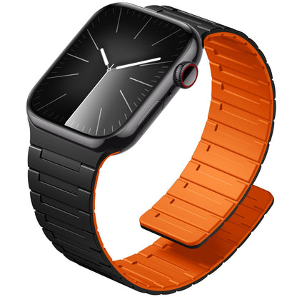 SNBLK Magnetic Silicone Band – Apple Watch Compatible Strap