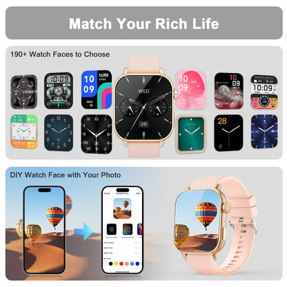 MFVLP 1.85” AMOLED Smartwatch – Fitness & Call Features