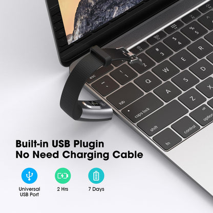 EURANS Fitness Tracker – Heart Rate & Activity Monitor