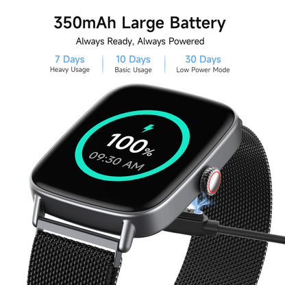 1.85” HD Smartwatch – Fitness Tracker & Bluetooth Calling