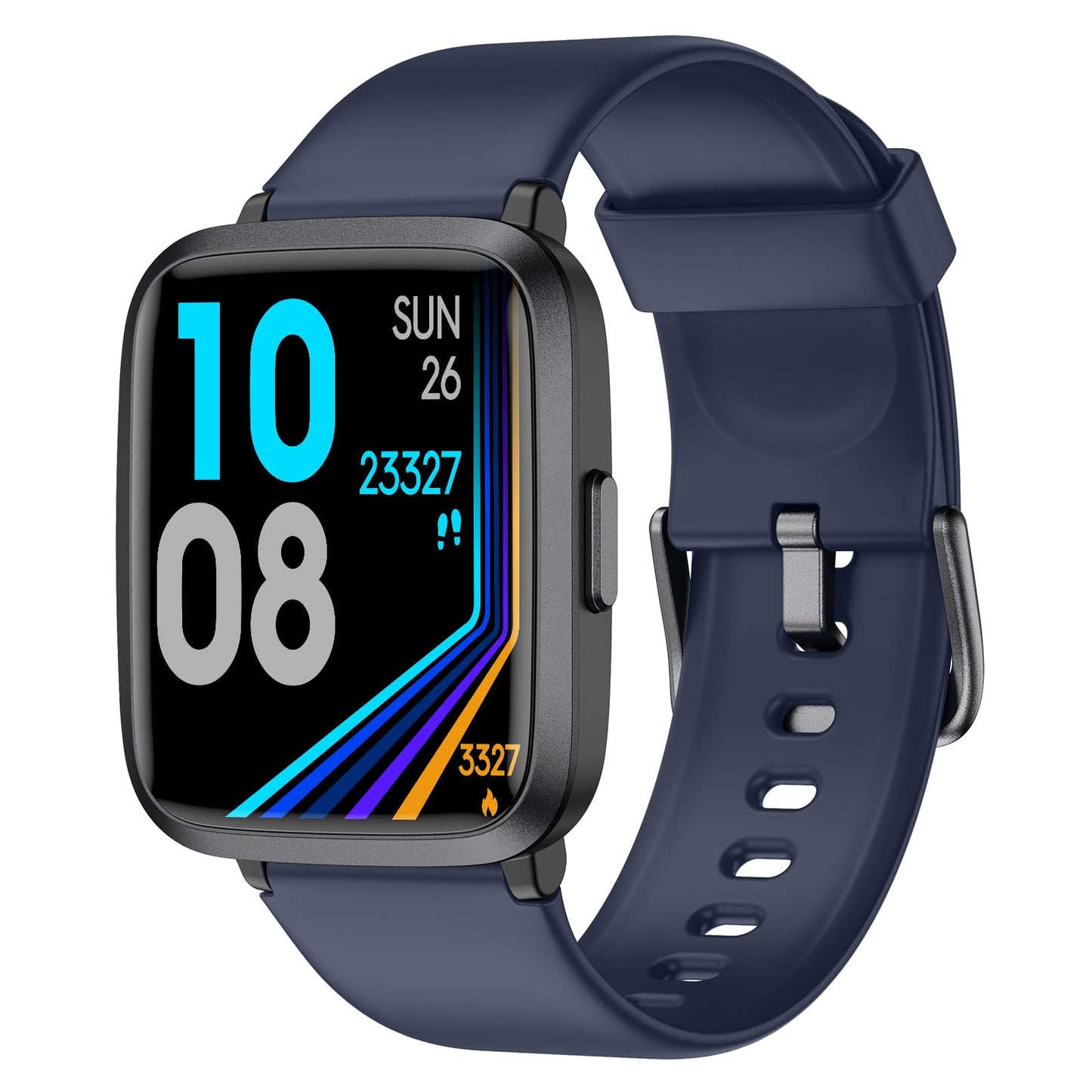 LIVIKEY Fitness Tracker Watch with Heart Rate Monitor, Activity Tracker with Pedometer, Sleep Monitor, Calories & Step Counter, IP68 Waterproof Smart Watches for Women Men Fitness Watch for Sports