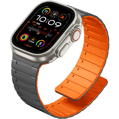 SNBLK Magnetic Silicone Band – Apple Watch Compatible Strap