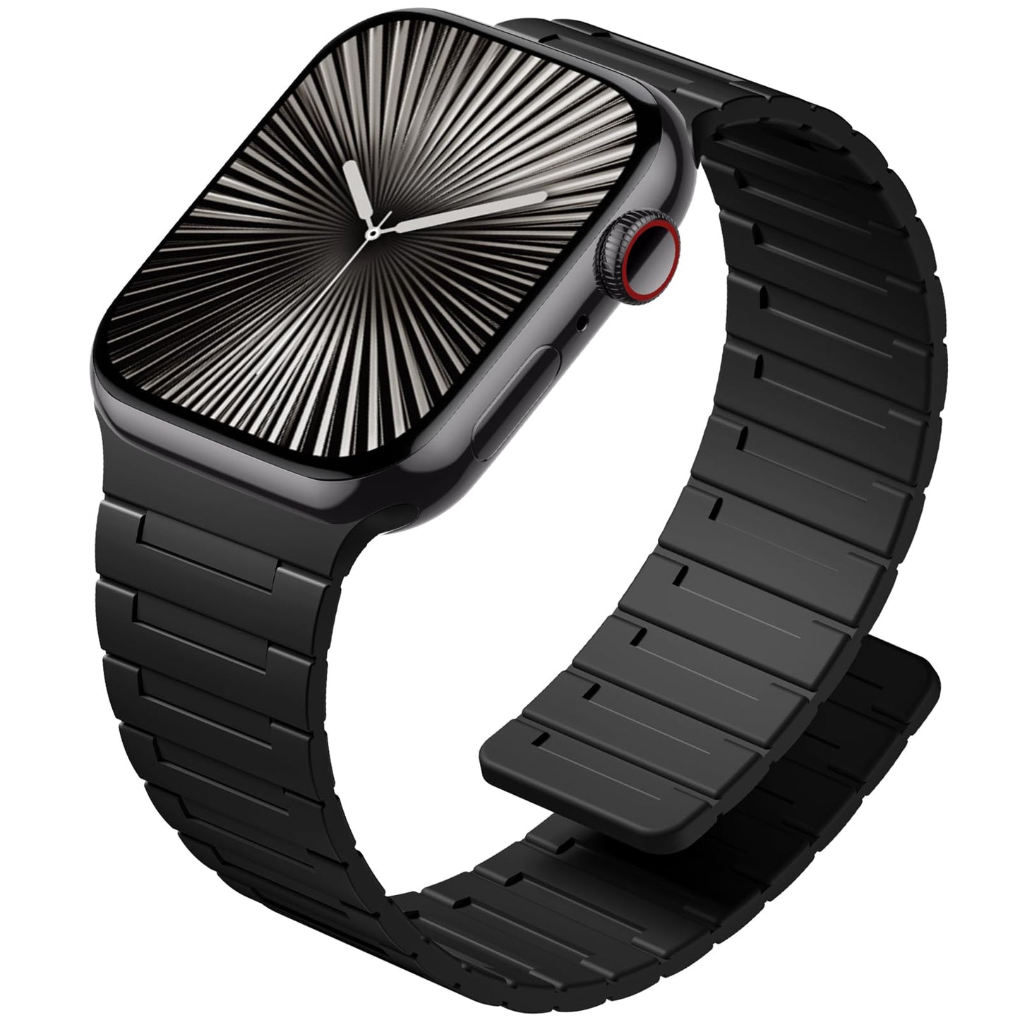 SNBLK Magnetic Silicone Band – Apple Watch Compatible Strap