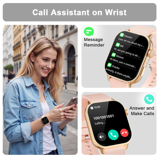 MFVLP 1.85” AMOLED Smartwatch – Fitness & Call Features