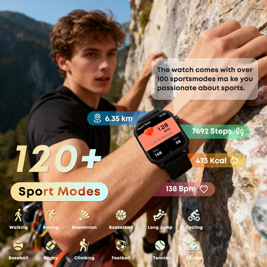 DIVOAZBVO 1.83” Smartwatch – Fitness & Bluetooth Calling