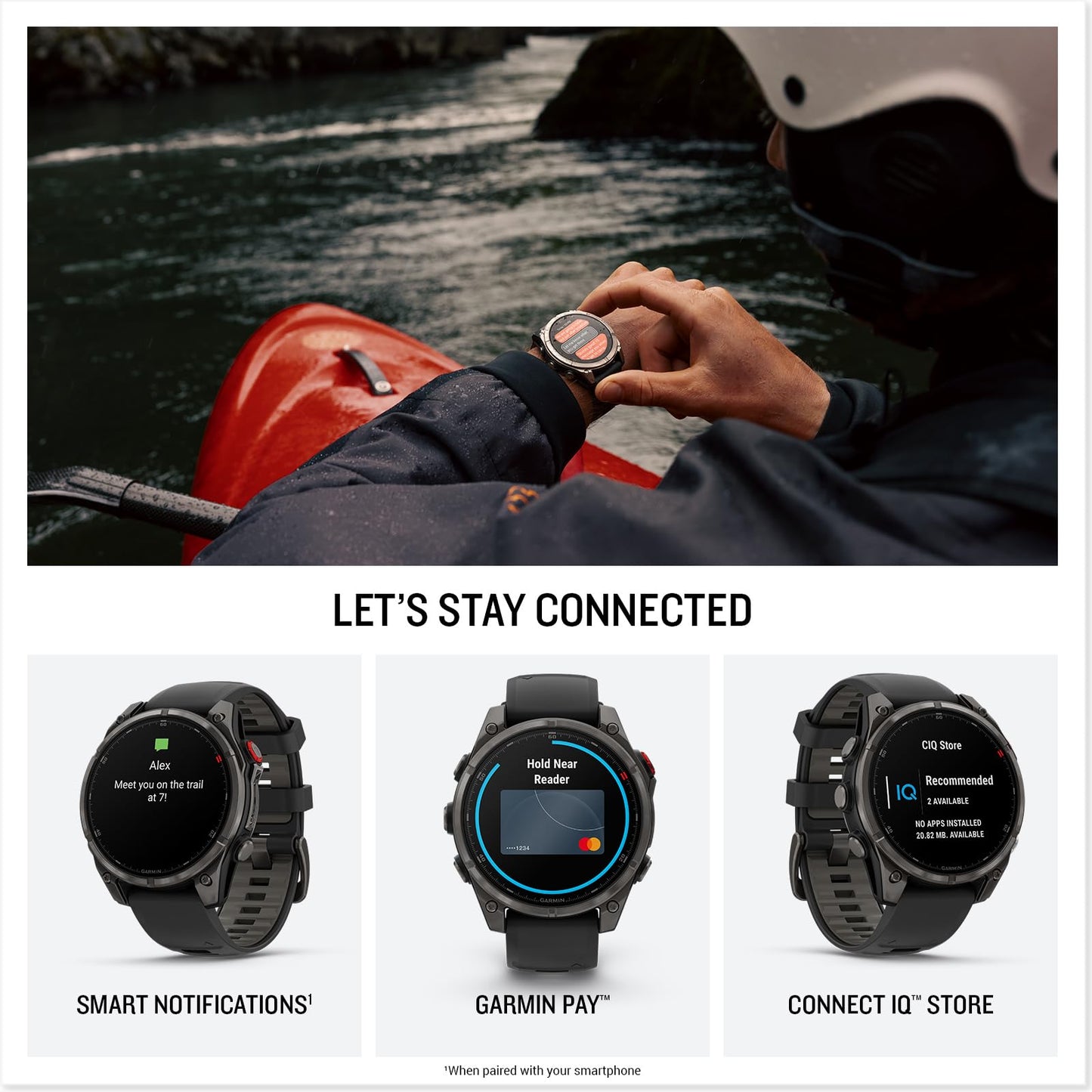 Garmin Fenix 8 Pro – Premium GPS Multisport Smartwatch