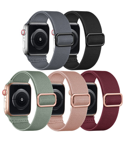 Adorve Stretchy Braided Band – Apple Watch Compatible Strap