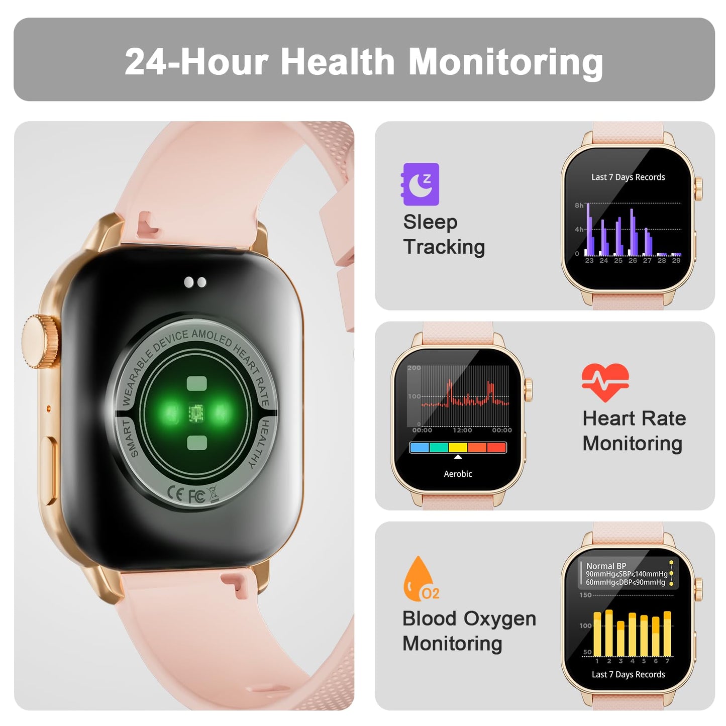 MFVLP 1.85” AMOLED Smartwatch – Fitness & Call Features