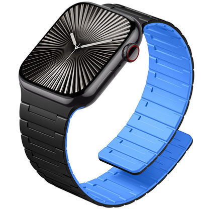 SNBLK Magnetic Silicone Band – Apple Watch Compatible Strap