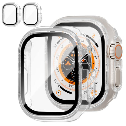 2-Pack Apple Watch Case with Tempered Glass – Full Coverage Protection