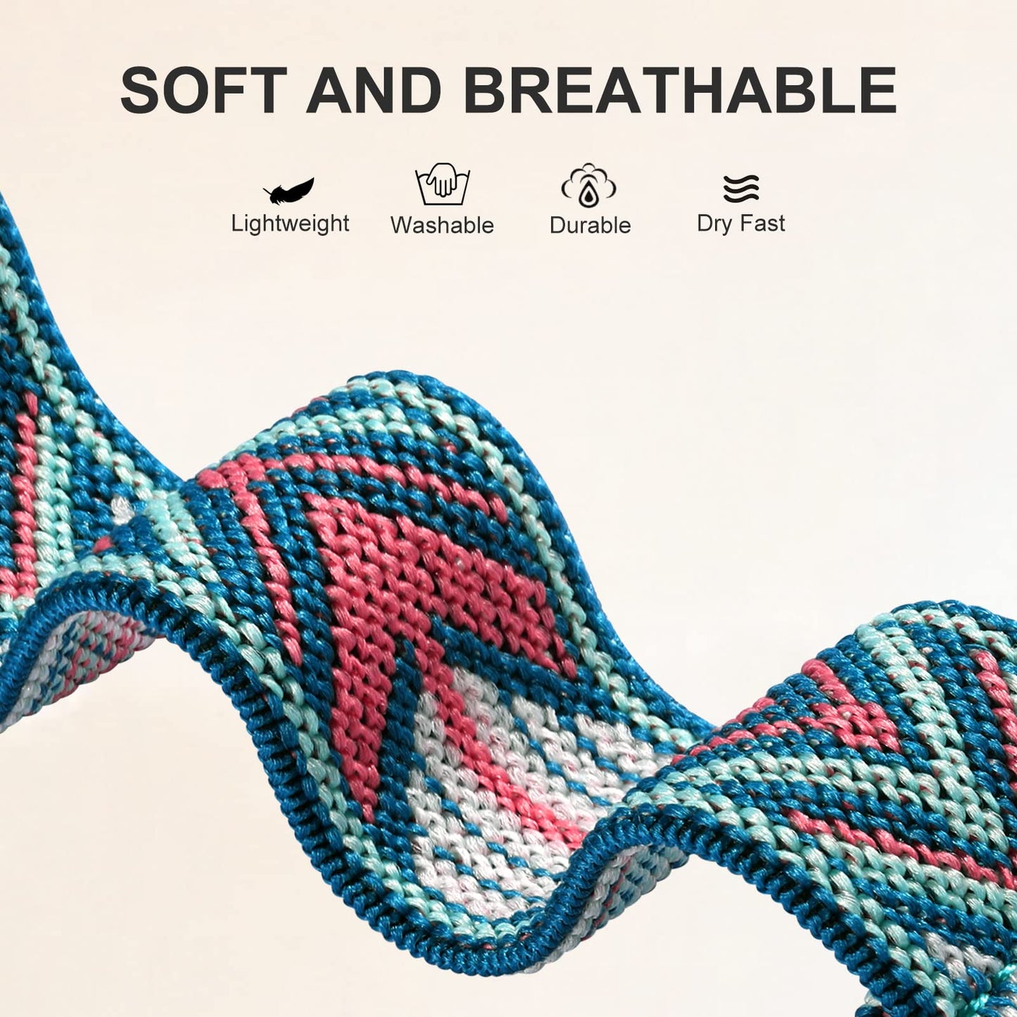 Maledan 10-Pack Braided Solo Loop – Apple Watch Bands