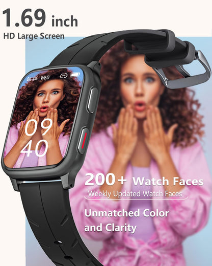 MorePro Fitness Tracker – Heart Rate, BP & Sleep Monitor