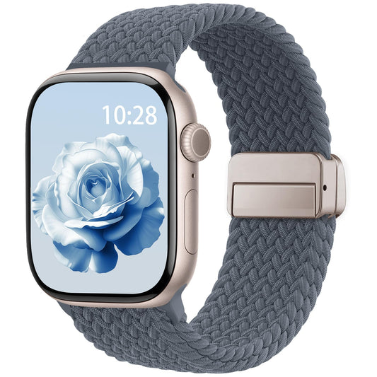 HEARTBOOM Magnetic Braided Stretchy Band – Apple Watch Strap