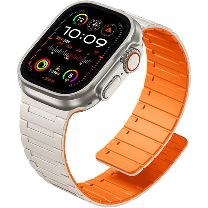 SNBLK Magnetic Silicone Band – Apple Watch Compatible Strap