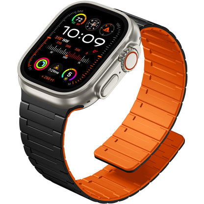 SNBLK Magnetic Silicone Band – Apple Watch Compatible Strap