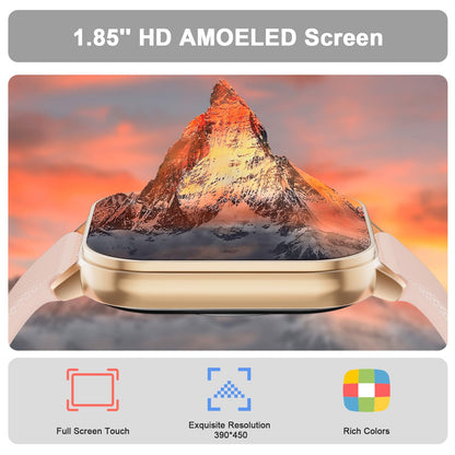 MFVLP 1.85” AMOLED Smartwatch – Fitness & Call Features