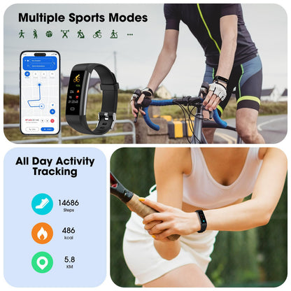 EURANS Fitness Tracker – Heart Rate & Activity Monitor