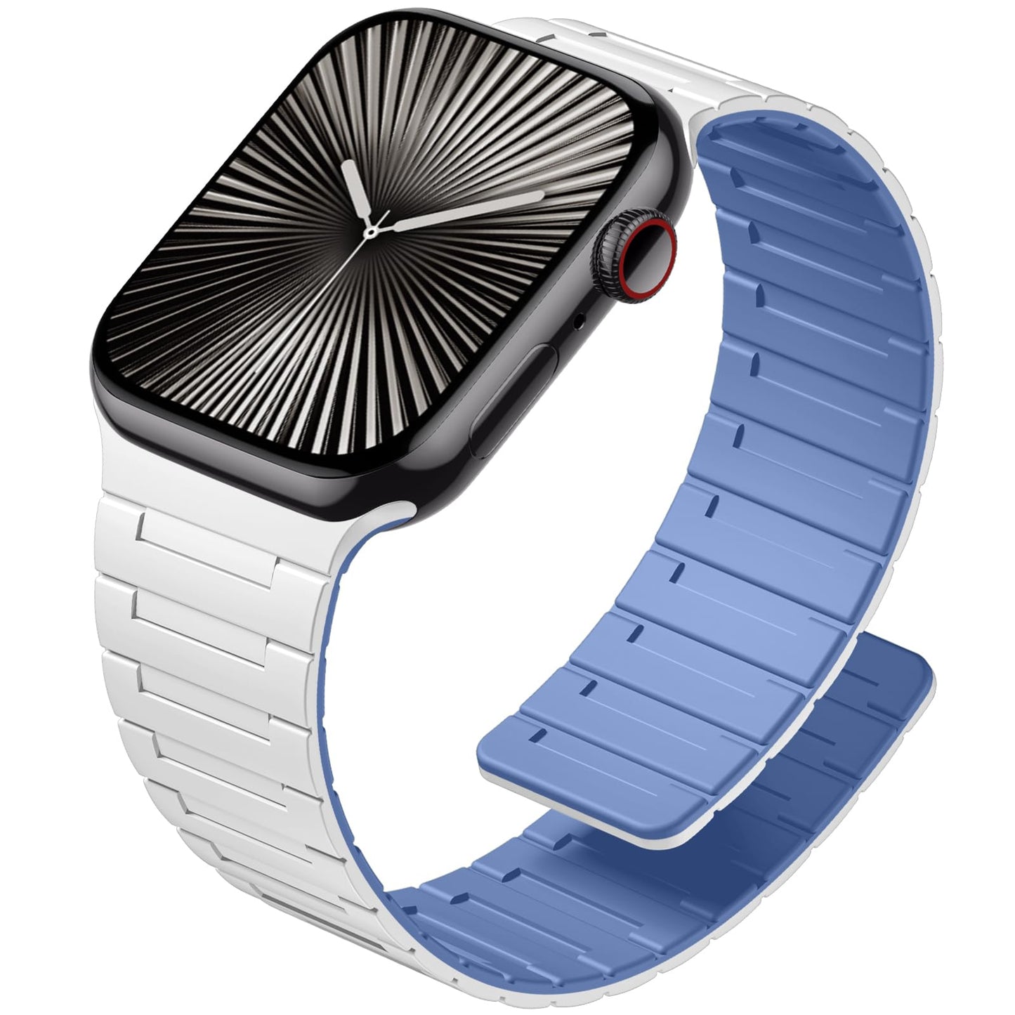 SNBLK Magnetic Silicone Band – Apple Watch Compatible Strap