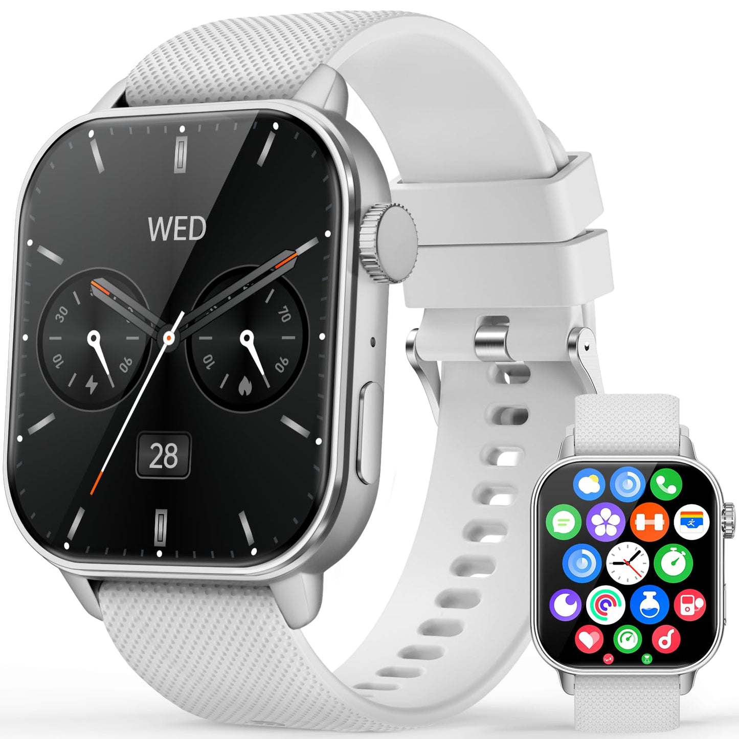 MFVLP 1.85” AMOLED Smartwatch – Fitness & Call Features