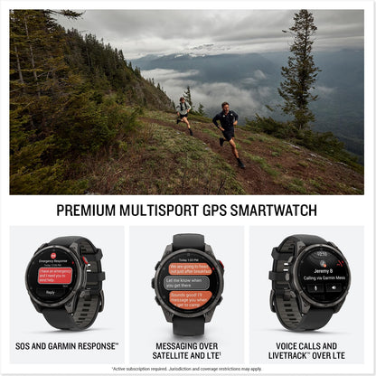 Garmin Fenix 8 Pro – Premium GPS Multisport Smartwatch