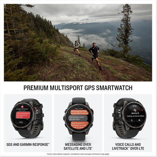 Garmin Fenix 8 Pro – Premium GPS Multisport Smartwatch