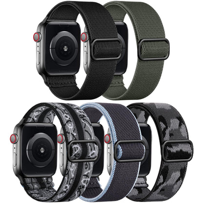 Adorve Stretchy Braided Band – Apple Watch Compatible Strap