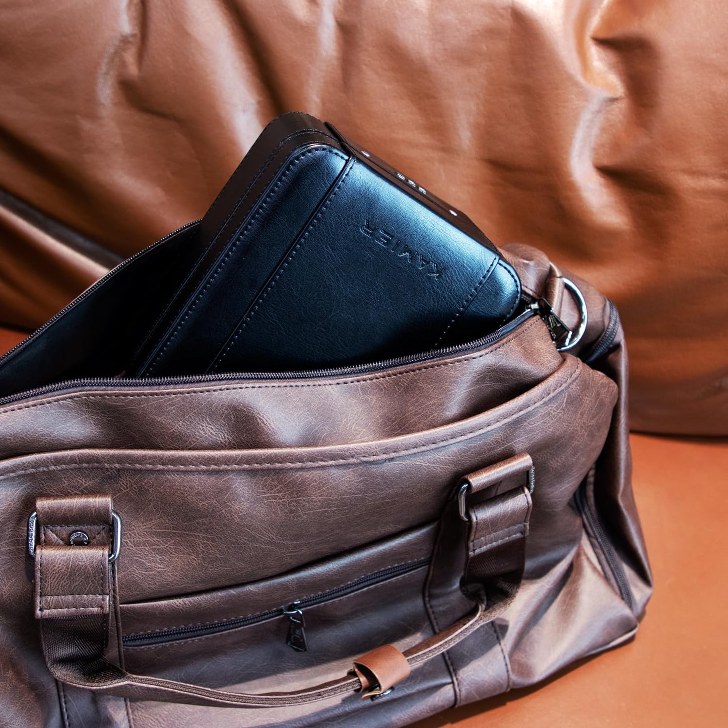 KAMIER Watch Case – 4-Slot Organizer with Lock