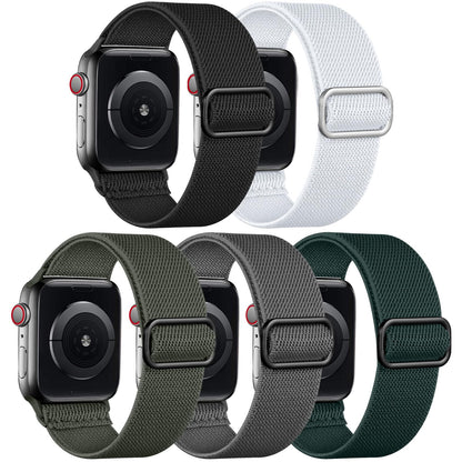 Adorve Stretchy Braided Band – Apple Watch Compatible Strap